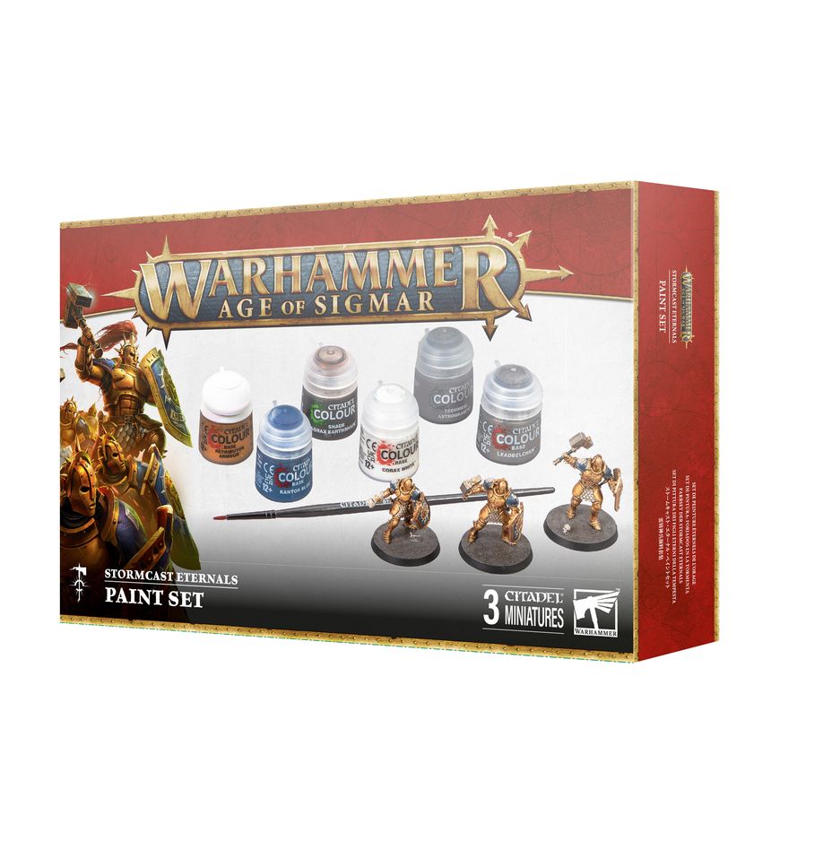 Games Workshop 60-10 - Age of Sigmar - Stormcast Eternals Paint Set