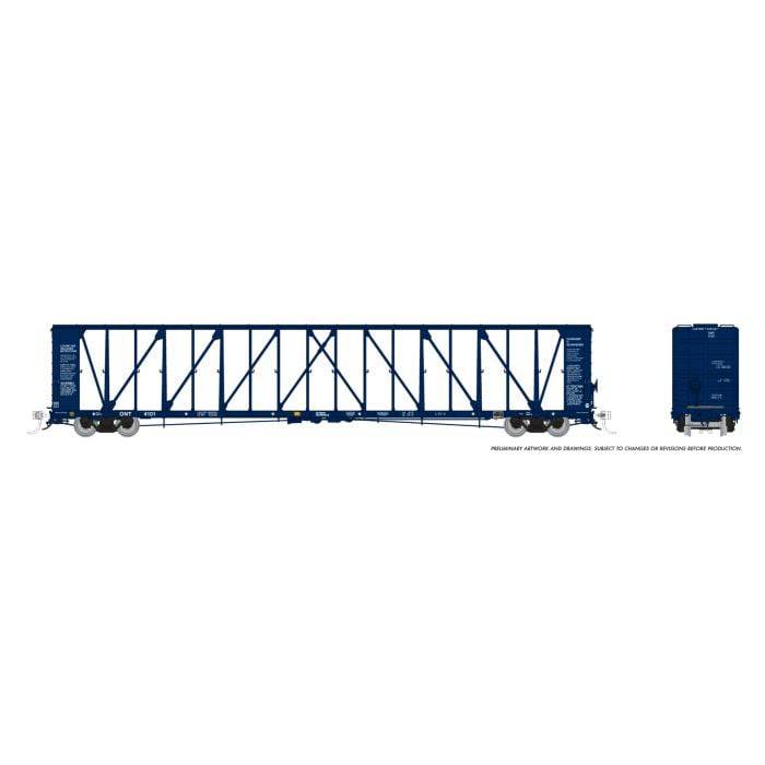 Rapido Trains HO 174013A - NSC 73' Centerbeam Flatcar "Ontario Northland"