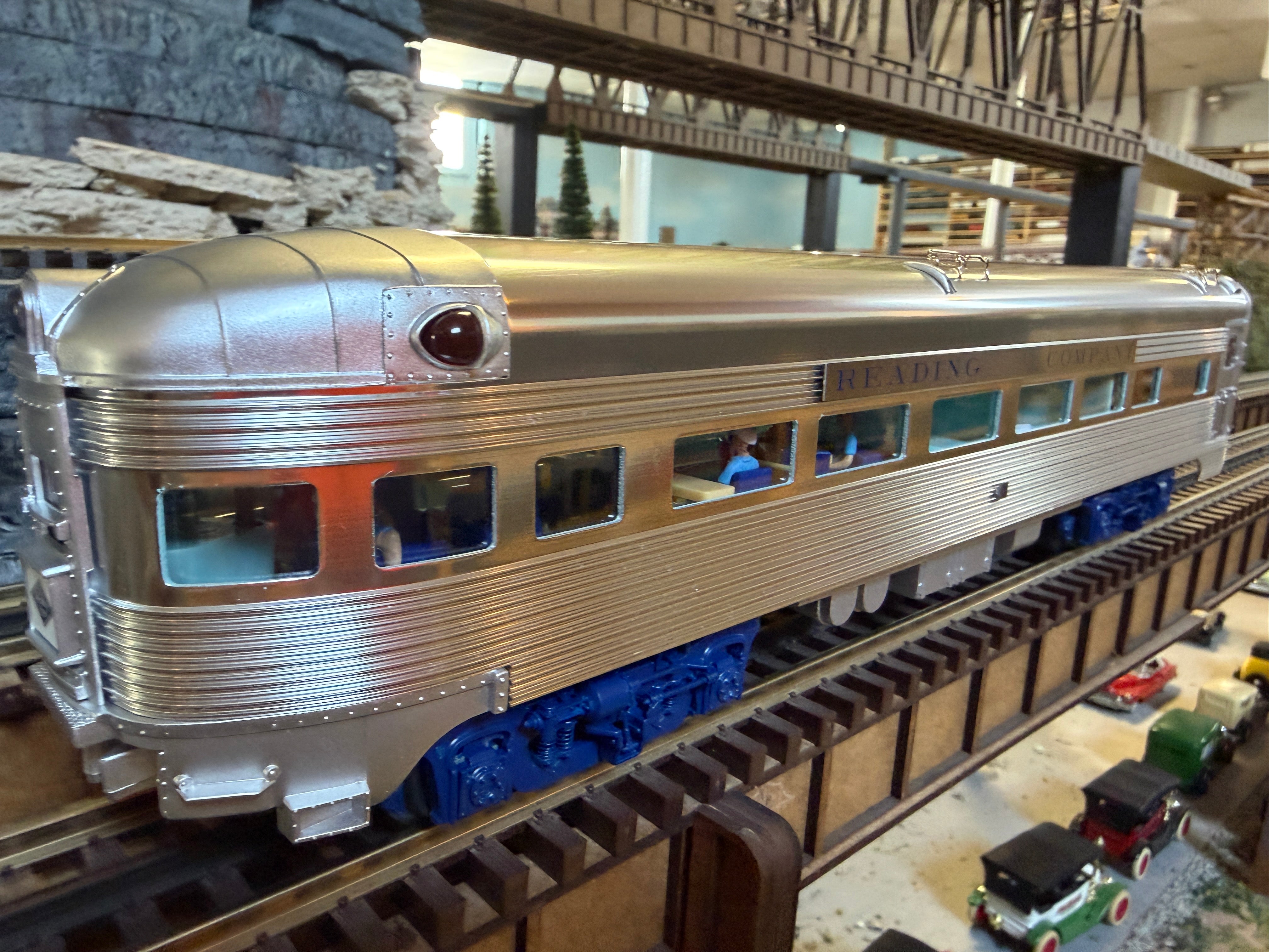 Lionel 2527730 - 15" Aluminum StationSounds Diner "Reading" #3