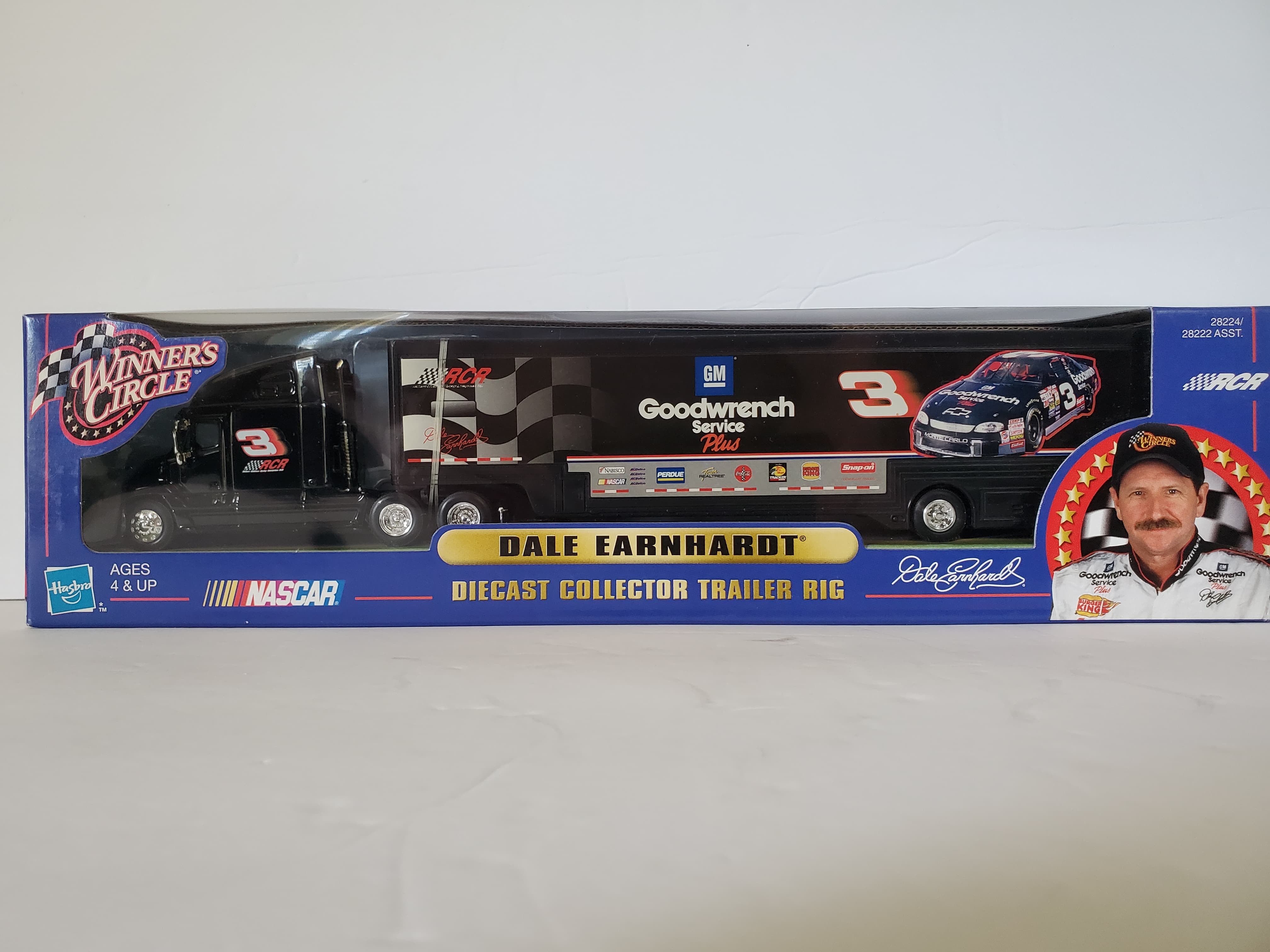 2000 WINNERS CIRCLE - #3 GOODWRENCH SERVICE PLUS - DALE EARNHARDT HAULER - 1/64 Diecast - Second hand - SH027