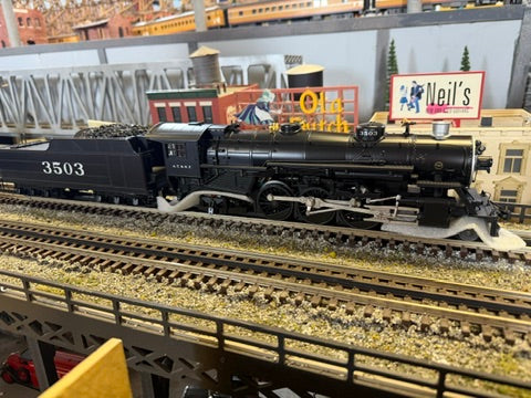 MTH 20-3974-1 - 4-6-2 USRA Heavy Pacific Steam Engine "Santa Fe" #3503 w/ PS3