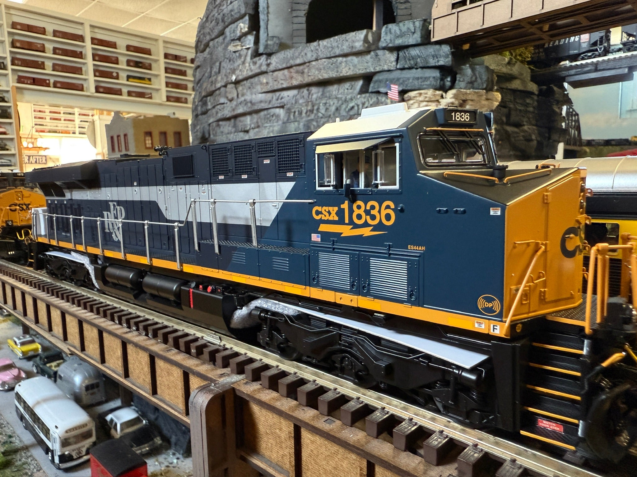 Lionel 2533579 - Legacy ES44 Diesel Locomotive "Richmond, Fredericksburg & Potomac" #1836 CSX (Non-Powered)