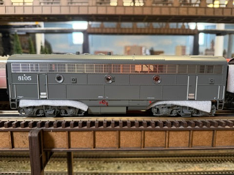 MTH 20-21998-3 - F-7 B Unit Diesel Engine "Southern Pacific" #8104 w/ PS3 (Non-Powered) - MrMuffin'sTrains