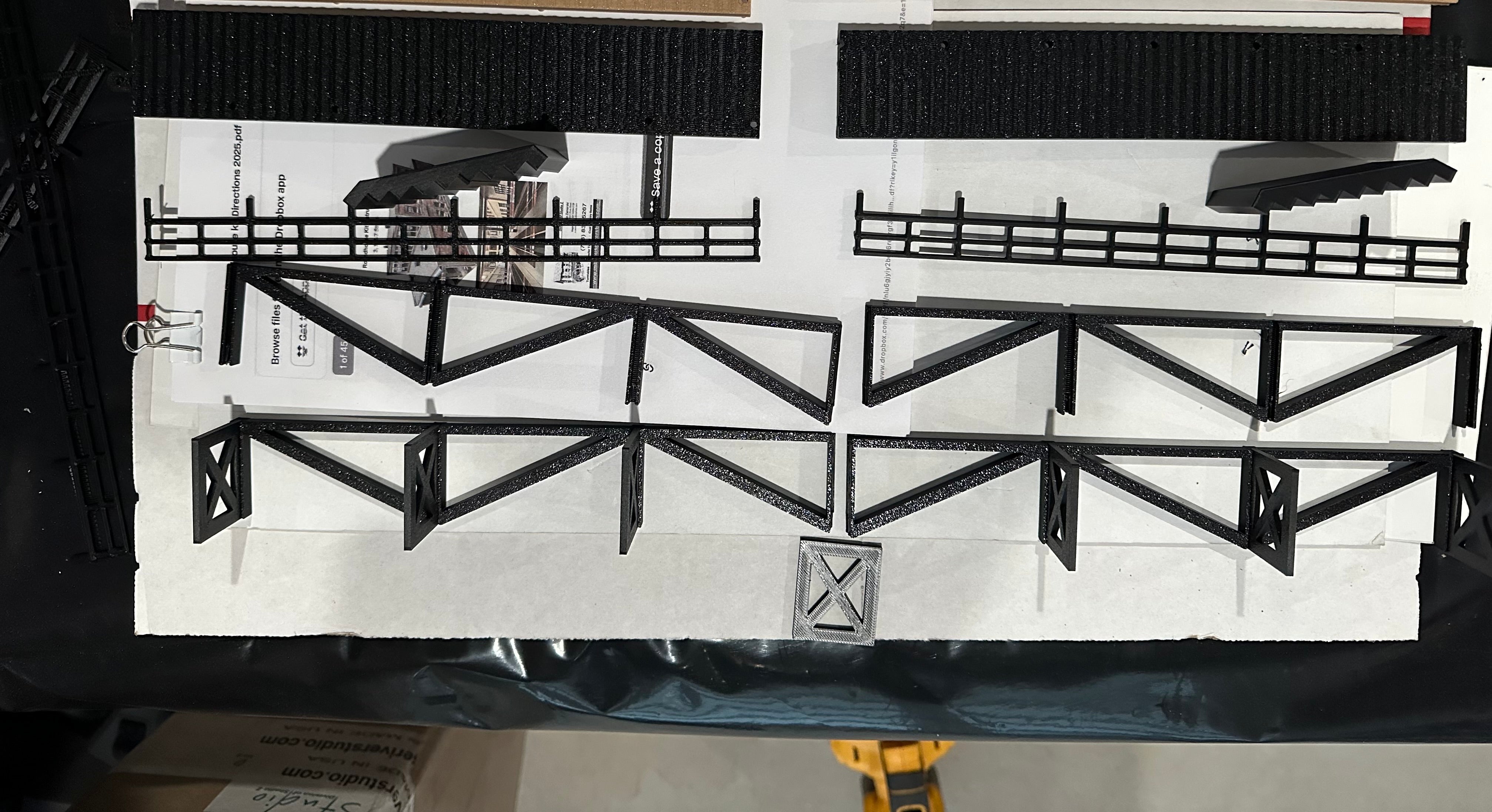 K & R Custom Models #4101K - Engine Service Dock Kit