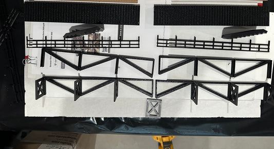 K & R Custom Models #4101K - Engine Service Dock Kit