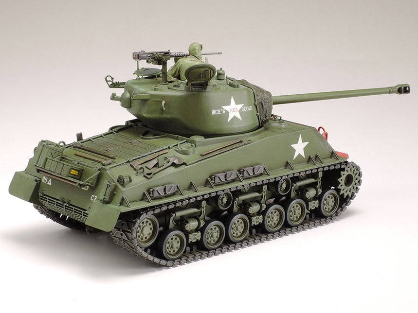 Tamiya 35359 - U.S. Medium Tank M4A3E8 Sherman - Easy Eight Korean War - 1/35 Scale Model Kit