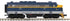 MTH 20-20940-1 & 20-20940-3 Chesapeake & Ohio F-3 A-Unit Diesel & F-3 B Unit Non Powered Diesel-Second hand-M5293