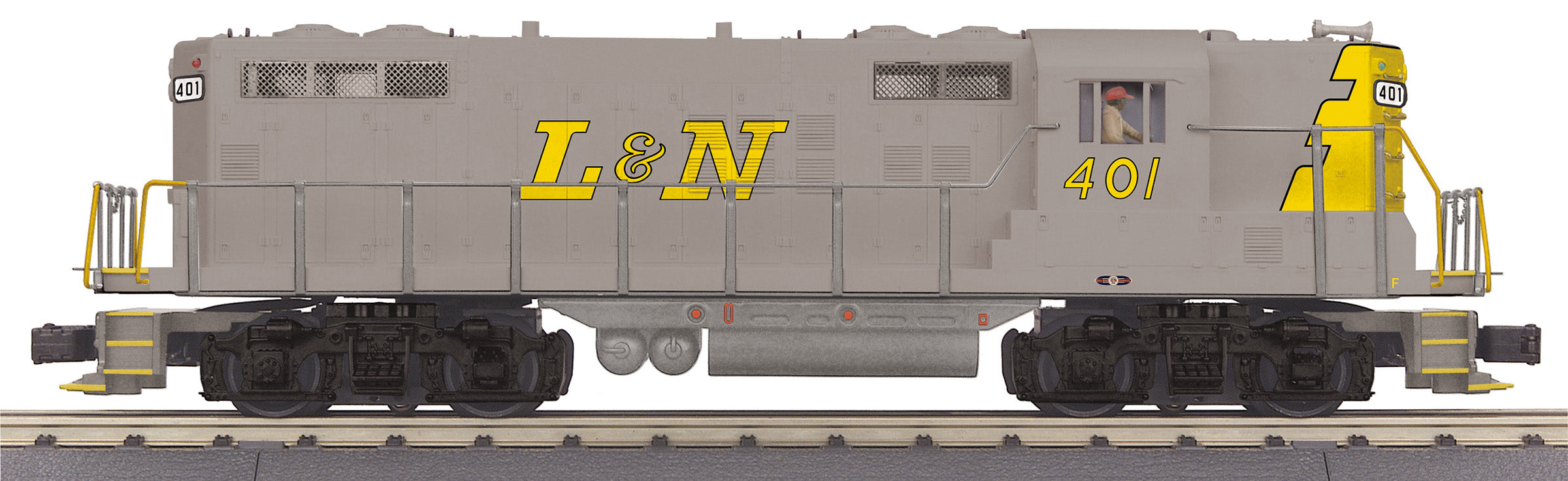 MTH 20-21630-1 - GP-7 Diesel Engine "Louisville & Nashville" #401 w/ PS3 - Custom Run for MrMuffin'sTrains