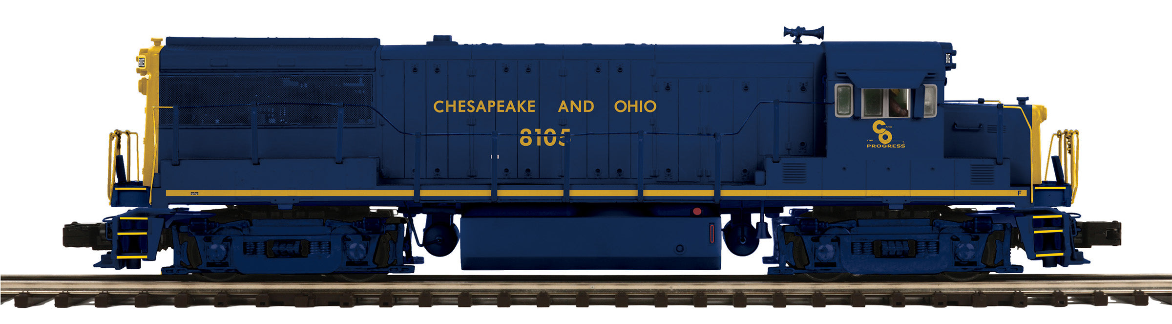 MTH 20-21846-1 - U25B Diesel Engine "Chesapeake & Ohio" #8105 w/ PS3