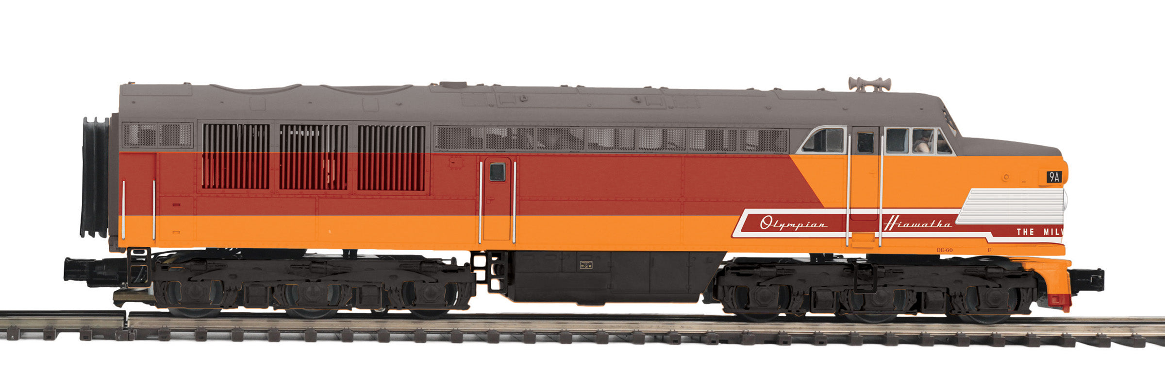 MTH 20-21853-3 - FM Erie Built A Unit Diesel "Milwaukee Road" #9A (Non-Powered)