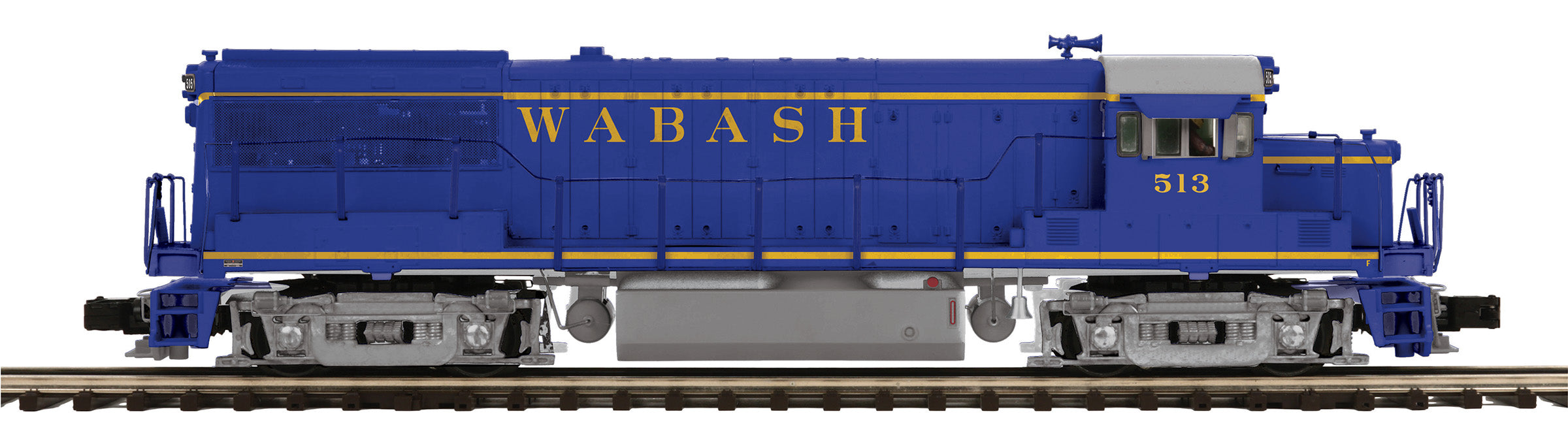 MTH 20-21859-1 - U25B Diesel Engine "Wabash #513 w/ PS3 - Custom Run for MrMuffin'sTrains