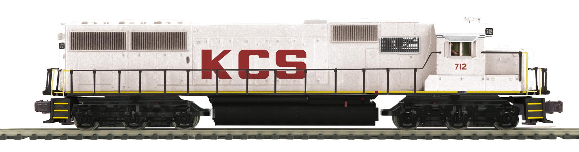 MTH 20-21915-1 - SD50 Diesel Engine "Kansas City Southern" #712 w/ PS3 - Custom Run for MrMuffin'sTrains