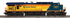 MTH 20-21937-1 - ES44AC Diesel Engine "Chessie" #1973 w/ PS3 (CSX Heritage)