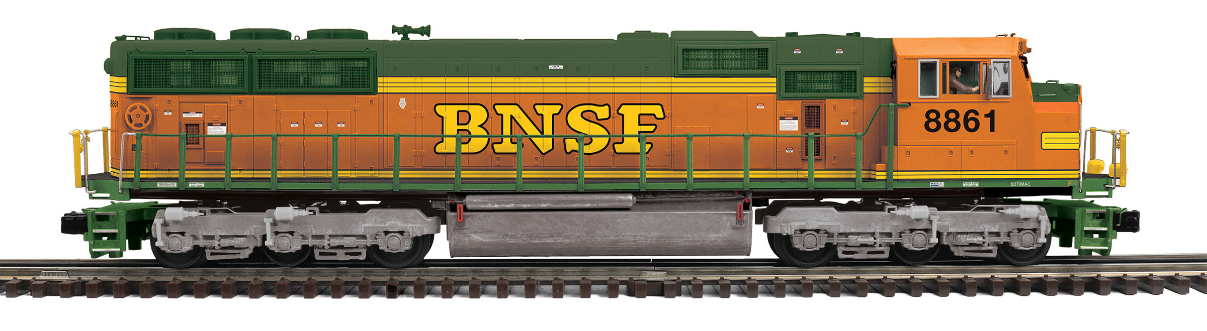 MTH 20-21954-1 - SD70Mac Diesel Engine "BNSF" #8861 w/ PS3