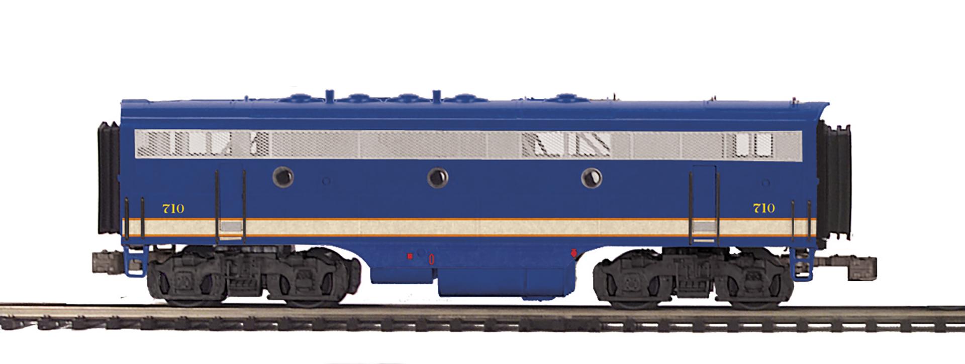 MTH - F-7 A/B Diesel Engine Set "Louisville & Nashville" #819 / #710 w/ PS3 Set #2 (Blue) - Custom Run for MrMuffin'sTrains