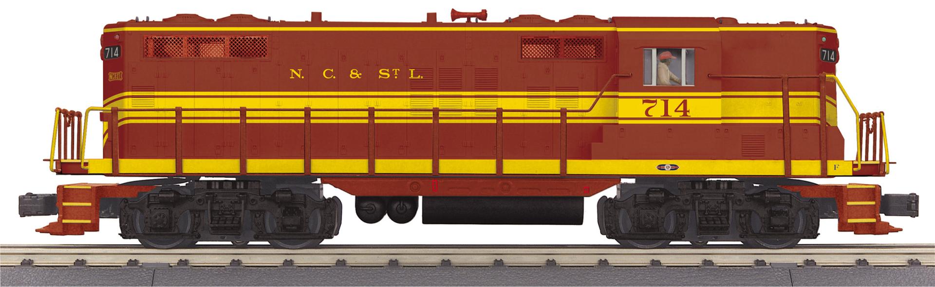 MTH 20-22028-1 - GP-7 Diesel Engine "Nashville, Chattanooga & St. Louis" #714 w/ PS3  - Custom Run for MrMuffin'sTrains
