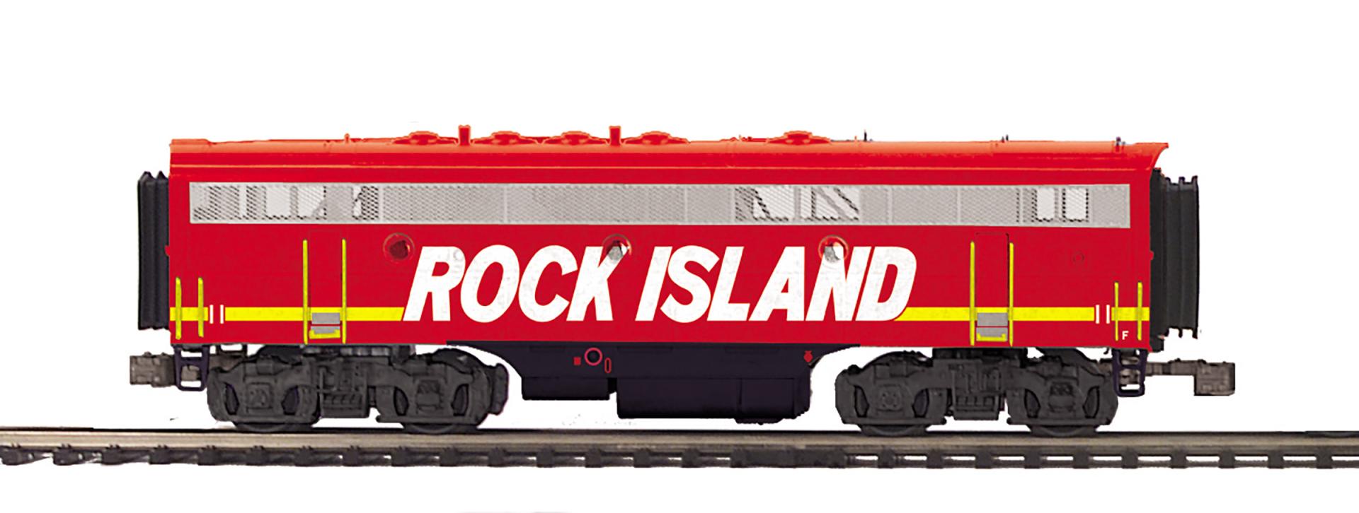 MTH 20-22045-1 - F-7 A/B Diesel Engine Set "Rock Island" #123/11 w/ PS3 - Custom Run for MrMuffin'sTrains