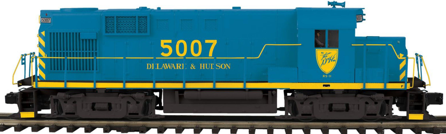 MTH 20-22058-1 - RS-11 Low Hood Diesel Engine "Delaware & Hudson" #5007 w/ PS3
