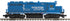 MTH 20-22072-1 - GP-35 Low Hood Diesel Engine "Conrail" #2255 w/ PS3