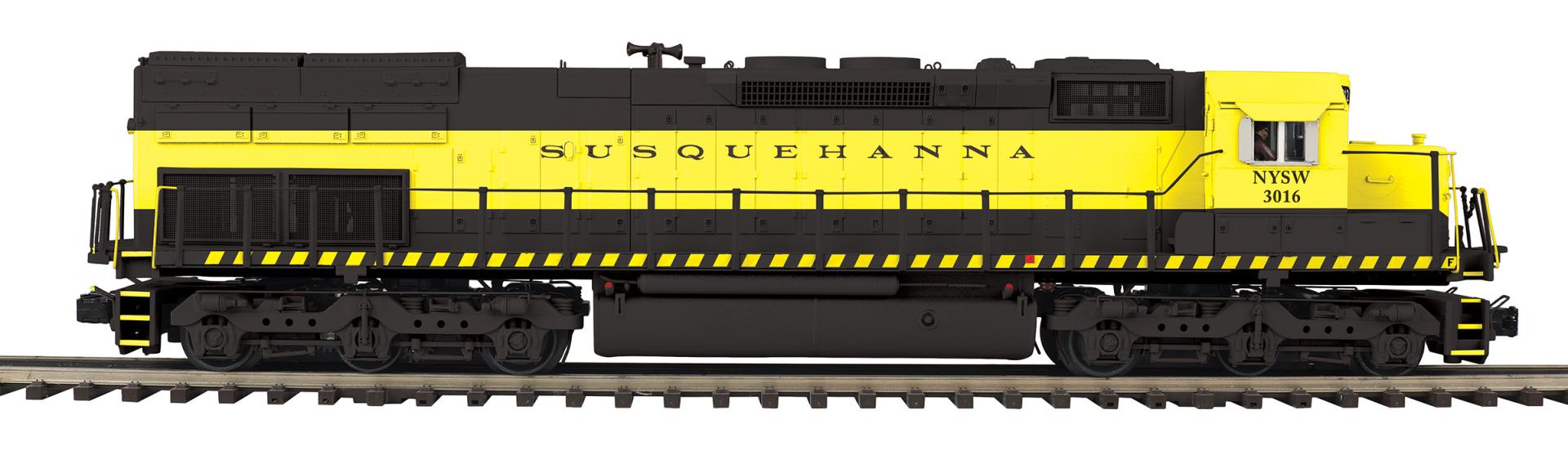 MTH 20-22120-1 - SD40T-2 Tunnel Motor Diesel Engine "Susquehanna" #3010 w/ PS3
