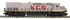 MTH 20-22122-1 - SD40T-2 Tunnel Motor Diesel Engine "Kansas City Southern" #6106 w/ PS3