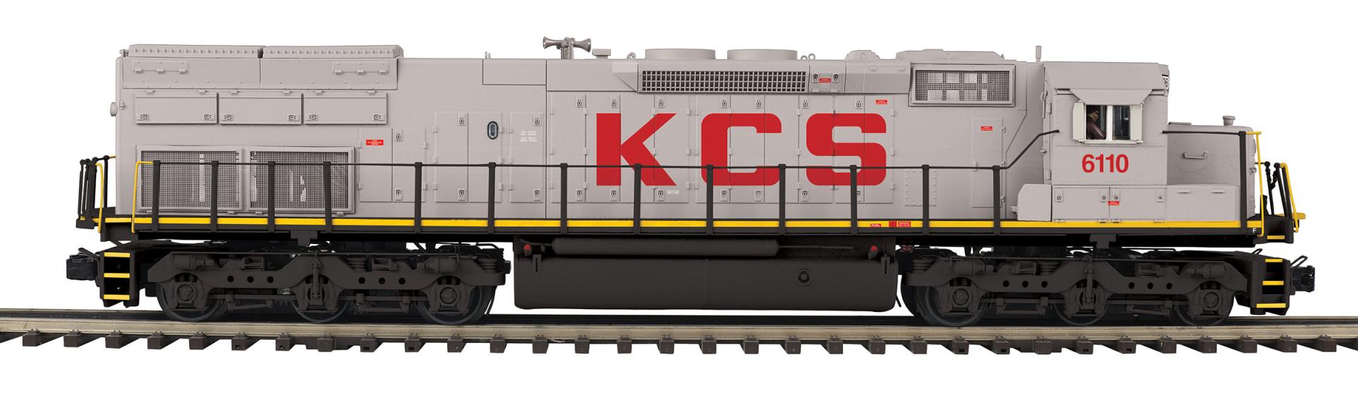 MTH 20-22123-1 - SD40T-2 Tunnel Motor Diesel Engine "Kansas City Southern" #6110 w/ PS3