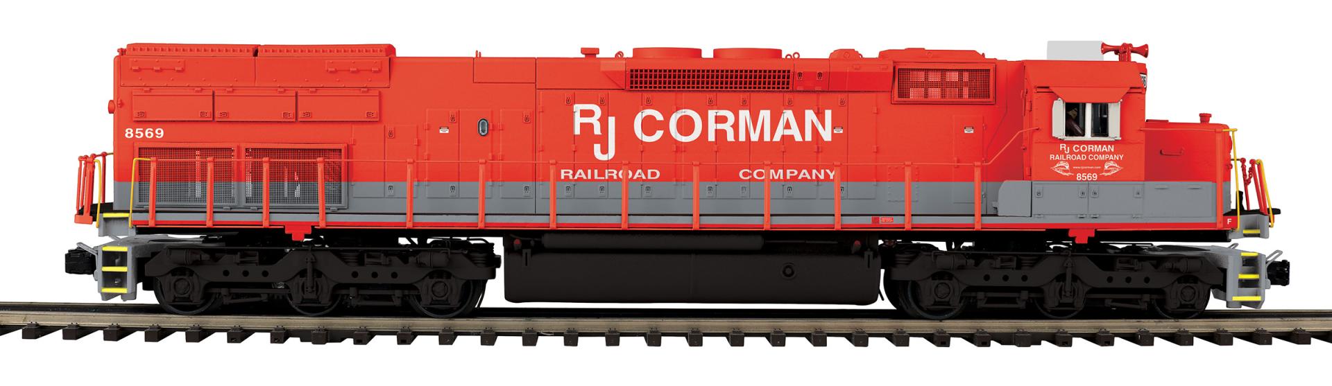 MTH 20-22125-1 - SD40T-2 Tunnel Motor Diesel Engine "RJ Corman" #8569 w/ PS3