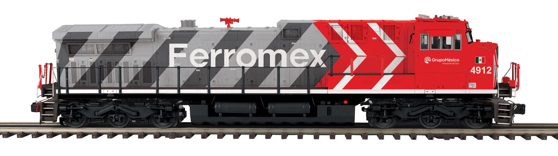 MTH 20-22135-1 - Premier - AC44C6M Diesel Engine "Ferromex" #4912 w/ PS3