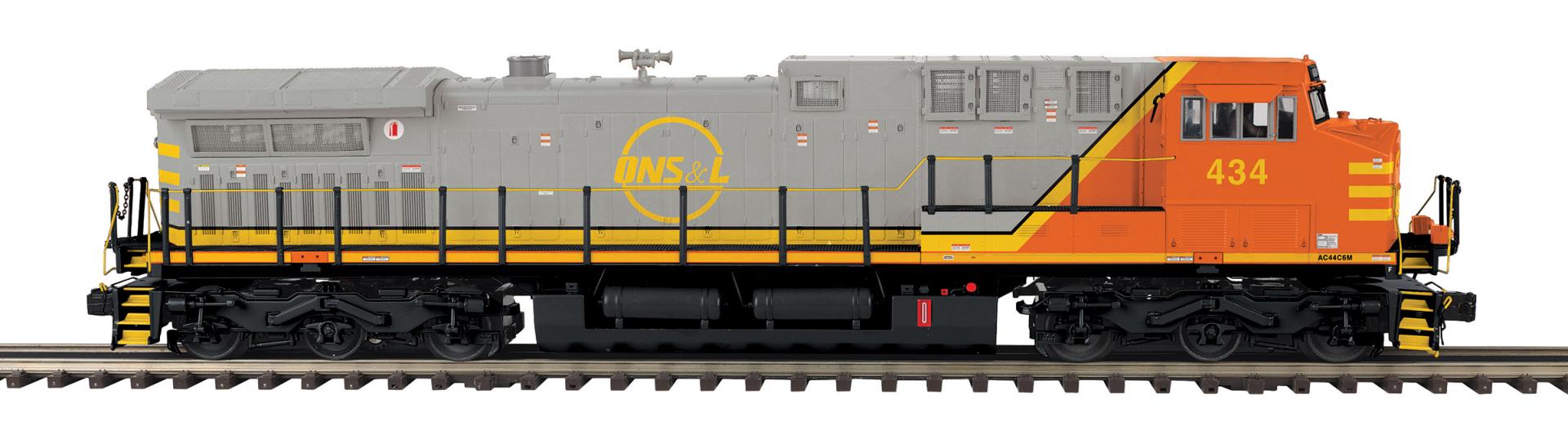 MTH 20-22138-1 - Premier - AC44C6M Diesel Engine "Quebec North Shore & Labrador" #434 w/ PS3