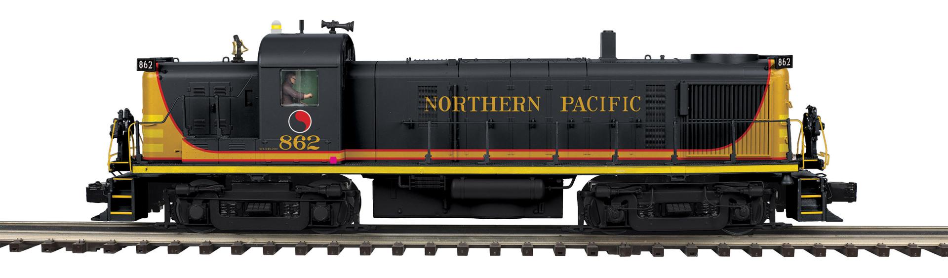 MTH 22-22150-2 - Premier - RS-3 Diesel Locomotive "Northern Pacific" #862 w/ PS3 (Phase 3) 2-Rail