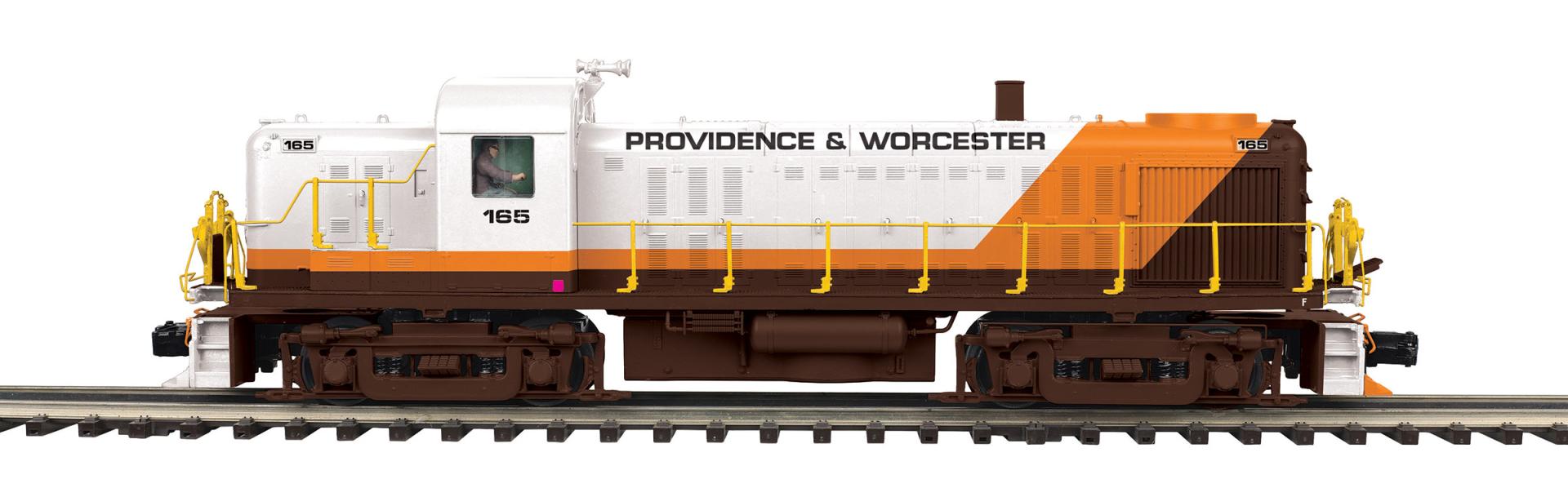 MTH 22-22152-2 - Premier - RS-3 Diesel Locomotive "Providence & Worchester" #165 w/ PS3 (Phase 1b) 2-Rail