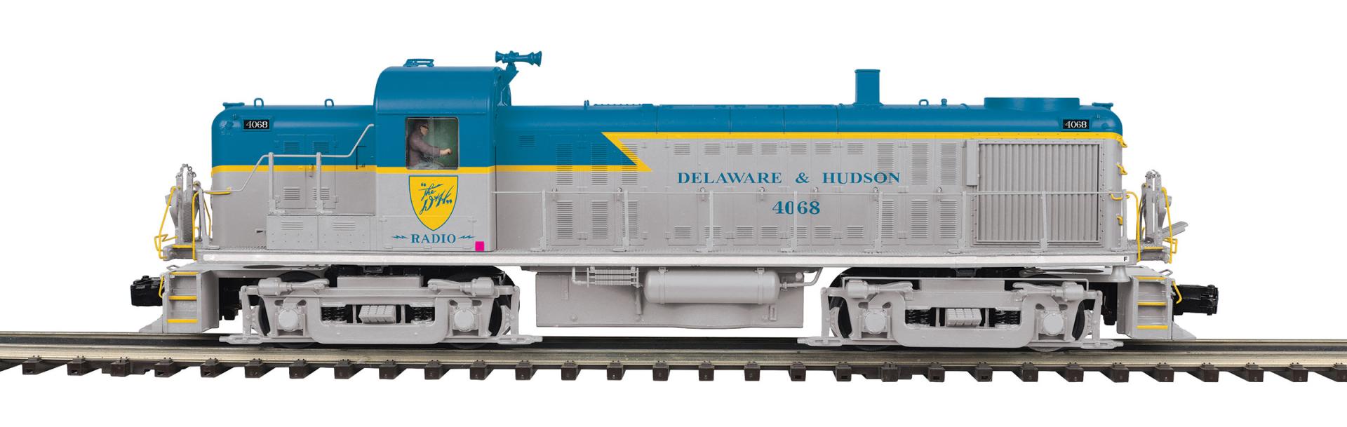 MTH 22-22155-2 - Premier - RS-3 Diesel Locomotive "Delaware & Hudson" #4068 w/ PS3 (Phase 1b) 2-Rail