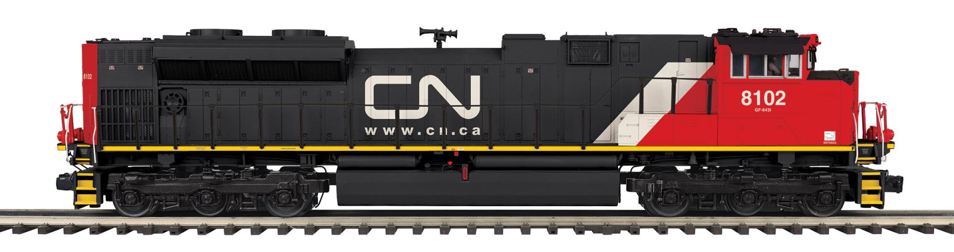 MTH 22-22171-2 - Premier - SD70ACe Diesel Locomotive "Canadian National" #8102 w/ PS3 (2-Rail)