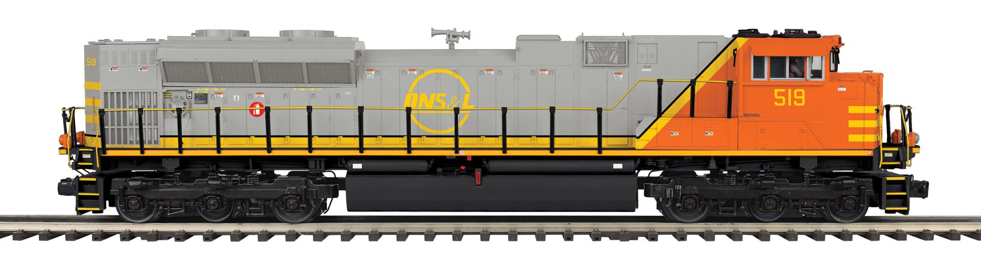 MTH 20-22173-1 - Premier - SD70ACe Diesel Locomotive "Quebec North Shore & Labrador" #519 w/ PS3