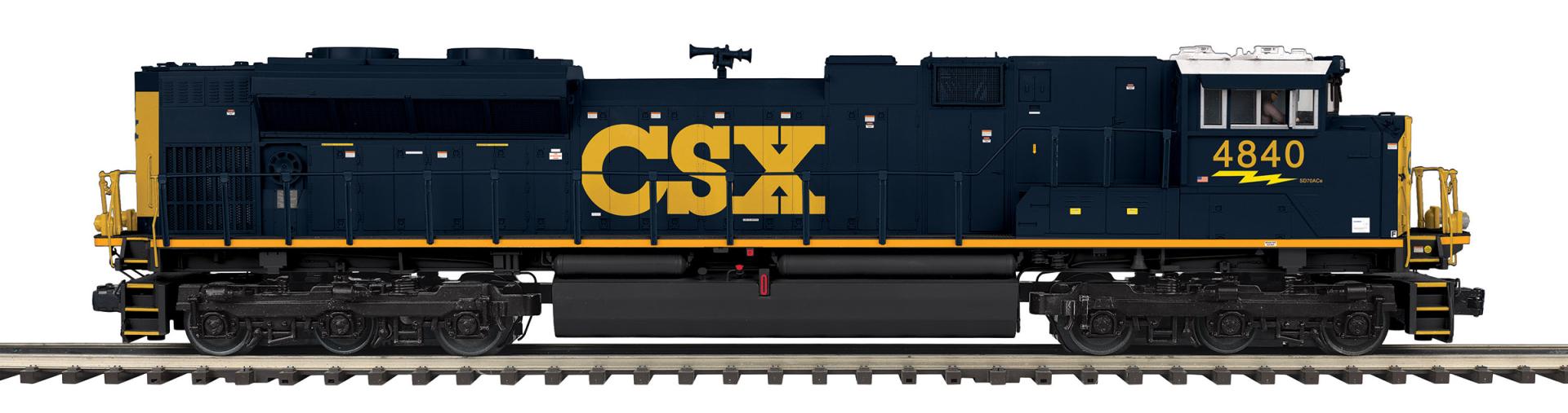 MTH 20-22181-1 - Premier - SD70ACe Diesel Locomotive "CSX" #4840 w/ PS