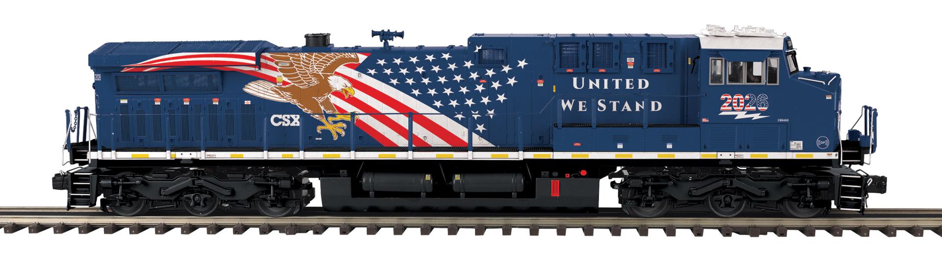 MTH 20-22206-1 - Premier - AC44C6M Diesel Engine "CSX" #2026 w/ PS3