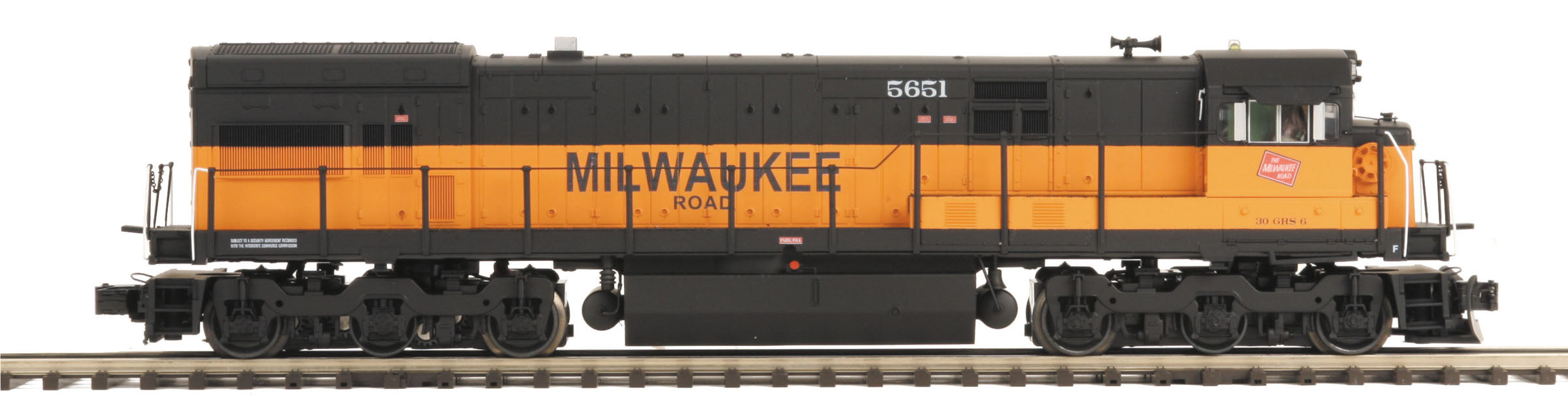 Atlas O 301385MR1 - Premier - U30C Diesel Locomotive "Milwaukee Road" #5652 - Custom Run for Mr.Muffin's Trains