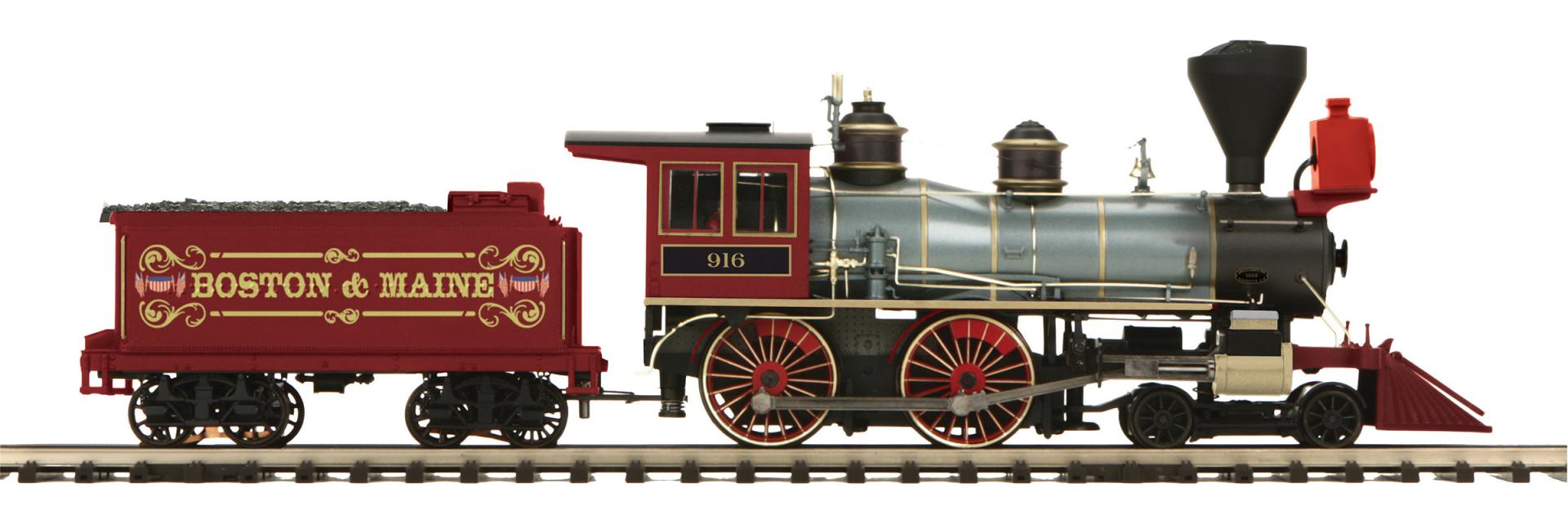 MTH 20-30105-1 - 4-4-0 American Steam Engine "Boston & Maine" #916 w/ PS3