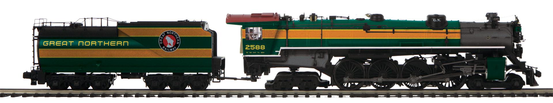 MTH 20-30126-1 - 4-8-4 Steam Locomotive "Great Northern" #2588 w/ PS3