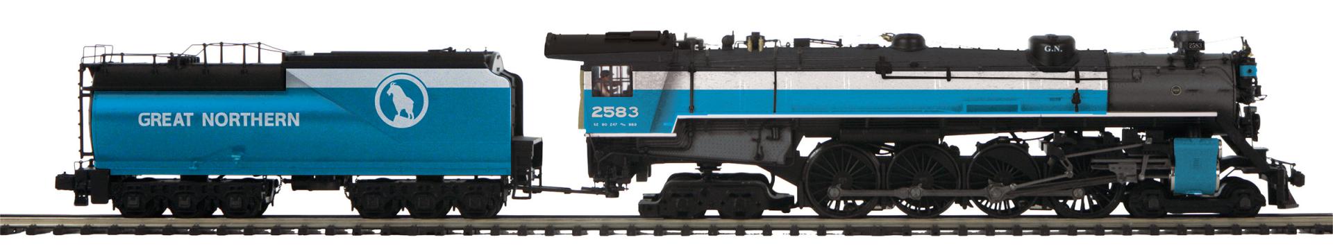 MTH 20-30127-1 - 4-8-4 Steam Locomotive "Great Northern" #2583 w/ PS3