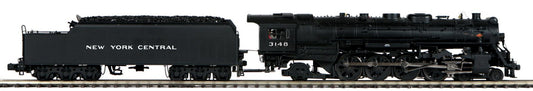 MTH 20-30143-1 - Premier - 4-8-2 L-4b Mohawk Steam Engine "New York Central" #3148 w/ PS3 (Roller Bearing Side Rods)