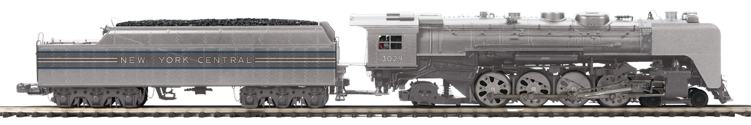 MTH 20-30153-1 - Premier - 4-8-2 L-3a Mohawk Steam Engine "New York Central" #3029 w/ PS3 (Dreyfuss) - Custom Run for MrMuffin'sTrains