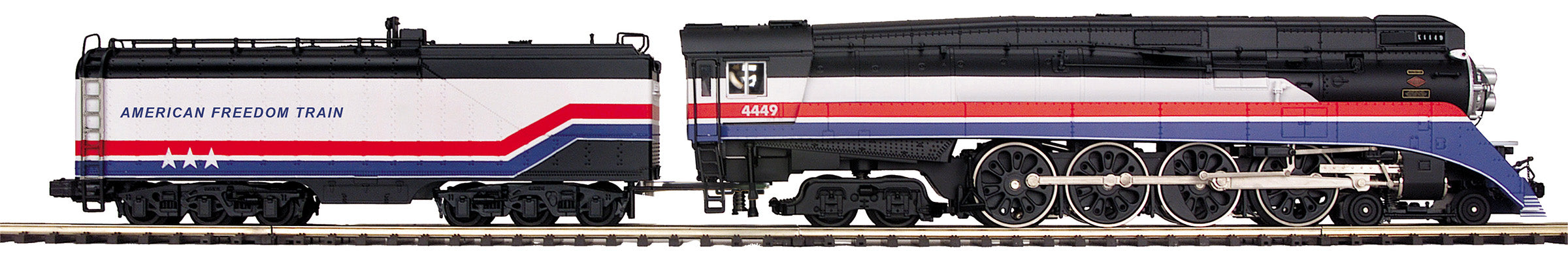 MTH 20-3919-1 - 4-8-4 GS-4 Steam Engine "American Freedom" #4449 w/ PS3