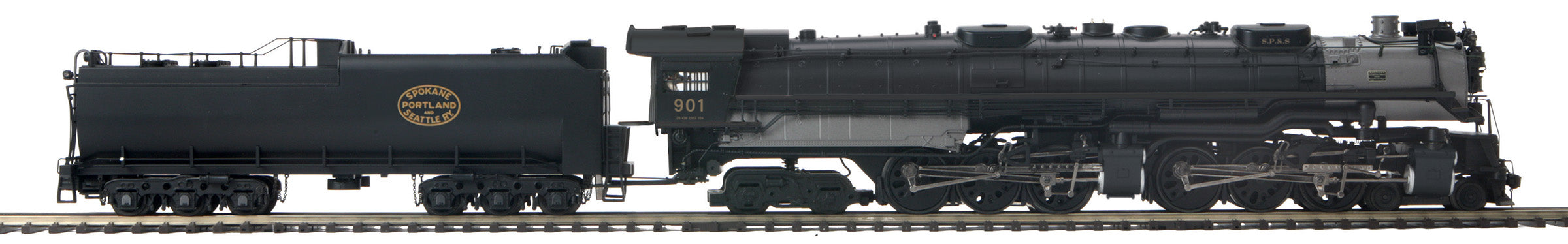 MTH 20-3941-1 - 4-6-6-4 Z-6 Challenger Steam Engine "Spokane Portland & Seattle" #901 w/ PS3
