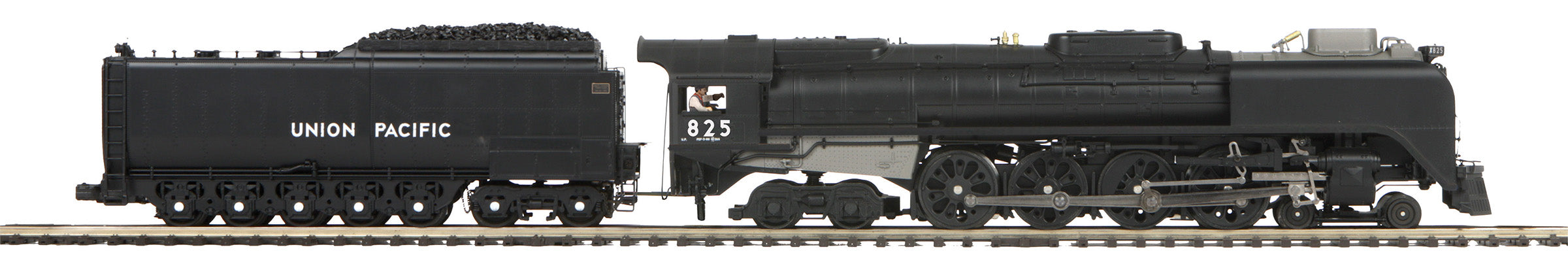 MTH 20-3957-1 - FEF 4-8-4 Northern Steam Engine "Union Pacific" #825 w/ PS3 (Black)