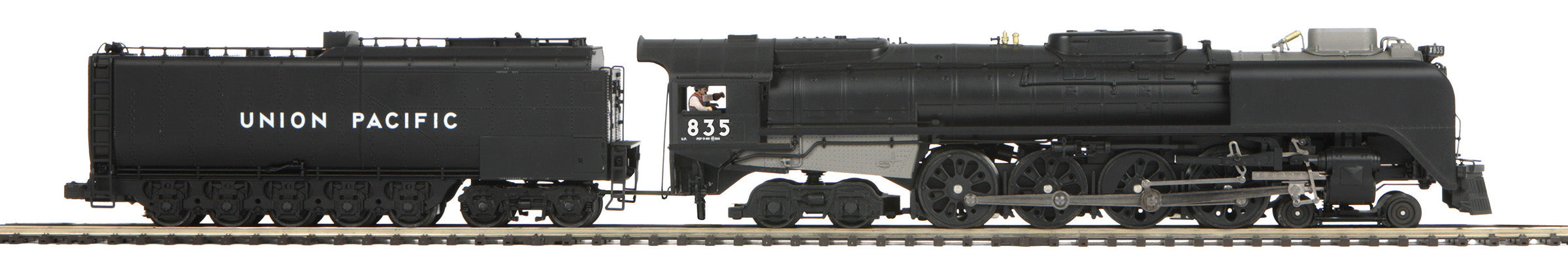 MTH 20-3960-1 - FEF 4-8-4 Northern Steam Engine "Union Pacific" #835 w/ PS3 (Black)