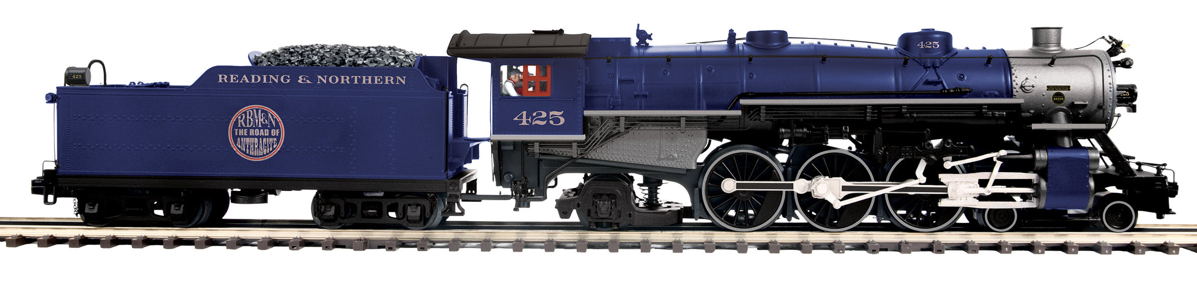 MTH 20-3972-1 - 4-6-2 USRA Heavy Pacific Steam Engine "Reading & Northern" #425 w/ PS3