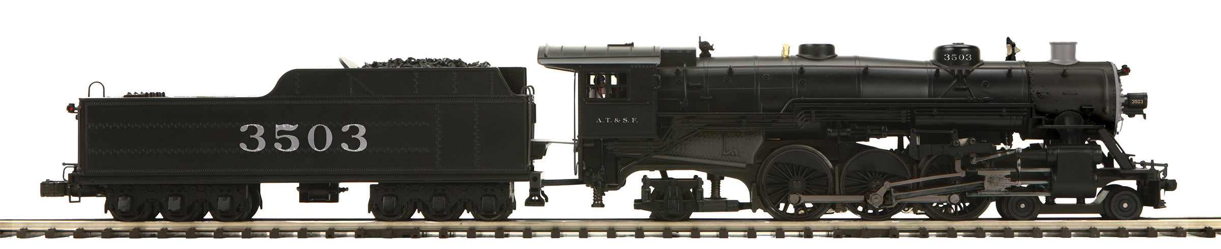 MTH 20-3974-1 - 4-6-2 USRA Heavy Pacific Steam Engine "Santa Fe" #3503 w/ PS3