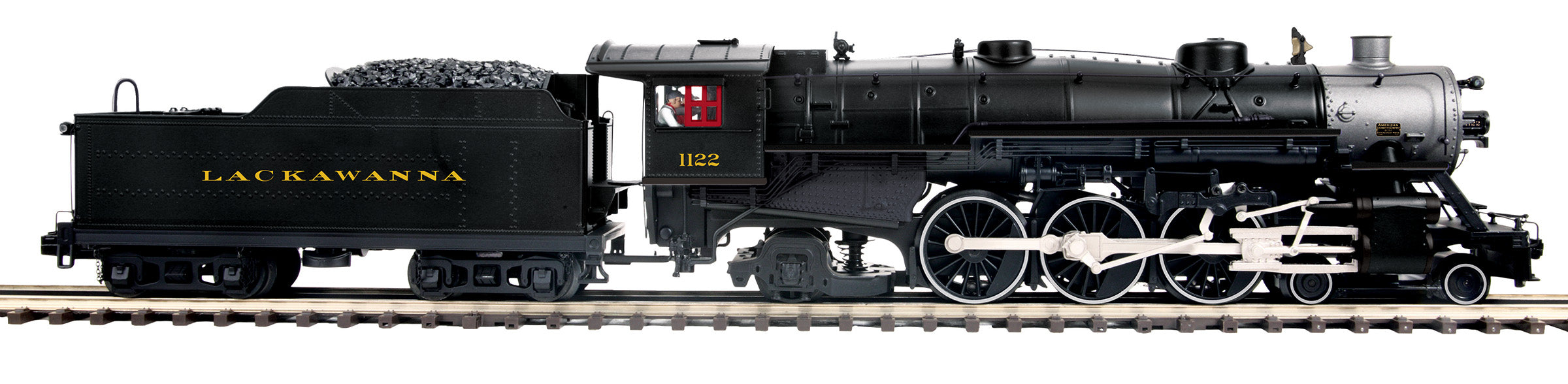 MTH 20-3980-1 - 4-6-2 USRA Heavy Pacific Steam Engine "Lackawanna" #1122 w/ PS3