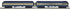 MTH 20-40085 - 70' Madison Baggage/Coach Passenger Car "Jersey Central" (2-Car)